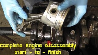How to Disassemble an Engine Step by Step