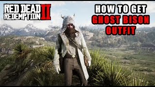 Red Dead Redemption 2 - How To Get The Ghost Bison Outfit! 1/16 Trapper Outfits Location Guide