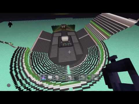 Minecraft WWE Money In The Bank 2016 arena / T-Mobile arena