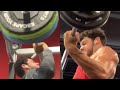 Destroying Shoulders And Arms At World Gym