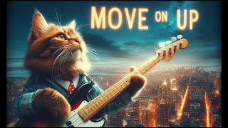 Curtis Mayfield  - Move on Up | Bass Cover with TABS