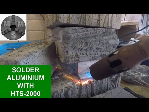 How to solder or weld aluminium alloy with hts-2000 aluminiu...