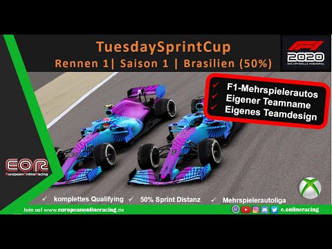 F1® 2020 | EOR TuesdaySprintCup (TSC) | Saison 1 | Rennen 1 | Brasilien (100%)