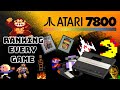 Ranking Every Atari 7800 Game From Worst To Best