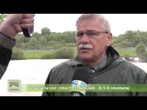 16. mája 2014: Povodňová aktivita v Liptovskom Mikuláši