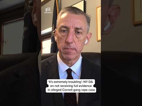 'It's extremely troubling': NY DA on not receiving full evidence in alleged Cornell gang rape case