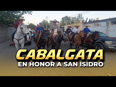 Tradicional CABALGATA de SAN ISIDRO en VILLANUEVA, ZACATECAS