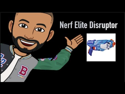 Nerf Elite Disruptor Blaster, 6-Dart Rotating Drum | Toy Gun