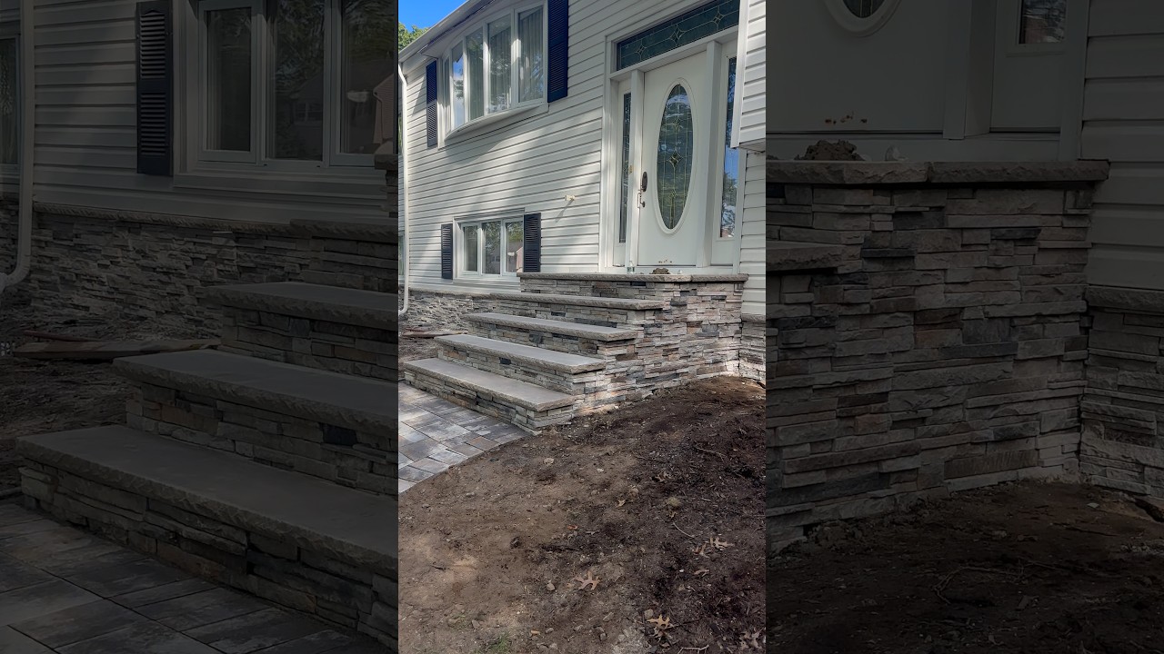 Walkway, Masonry Steps & Stone Veneer in Wayne, NJ
