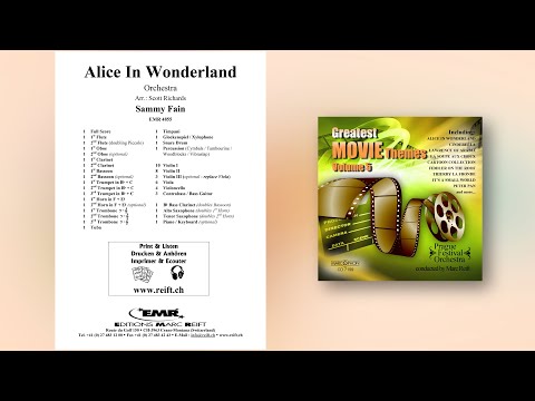 Sammy Fain: Alice In Wonderland - Editions Marc Reift - for Orchestra