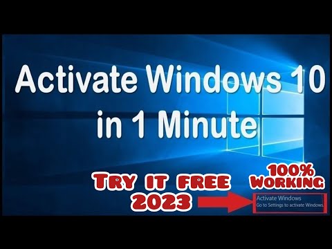 How to activate windows 10 permanently Free in 2023