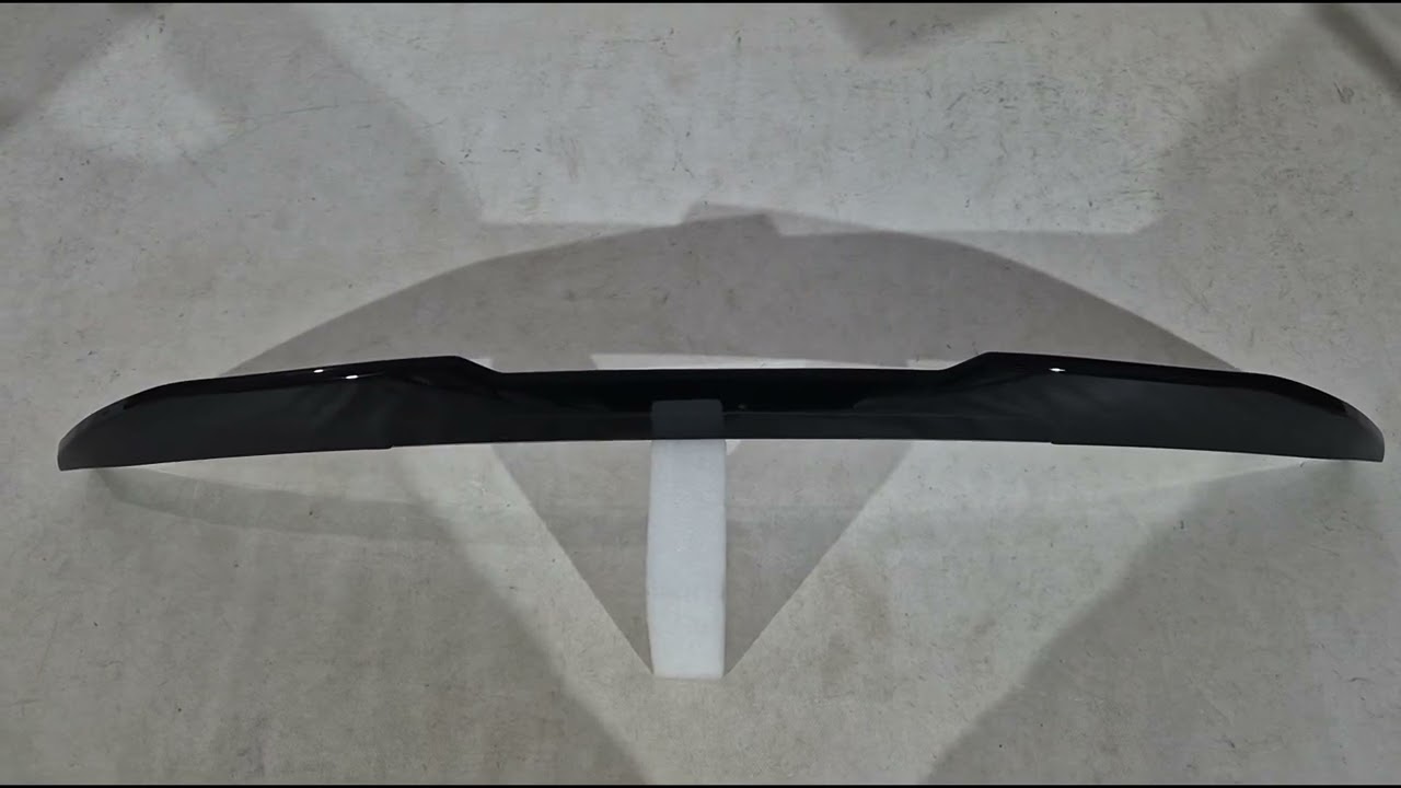 BMW 3 серия E92/E93 2006–2013 гг. Спойлер PSM-Style (для E92, Черный Глянец) Video 1