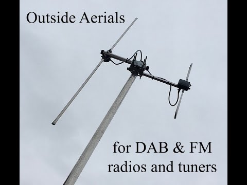 Außenantennen für DAB- und UKW-Radios und -Tuner