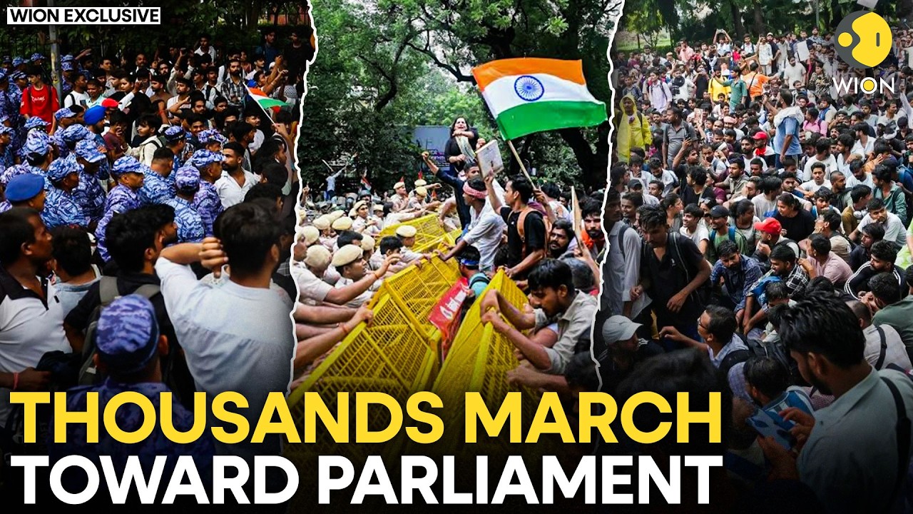 CJP Protest: Thousands Break Through Barricades in Historic March on Parliament | WION