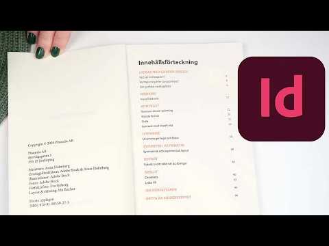 Sätta inlaga med InDesign | Trailer för onlinekurs