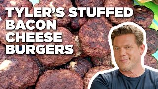 How to Make Tyler’s Stuffed Bacon Cheeseburgers | Food 911 | Food Network