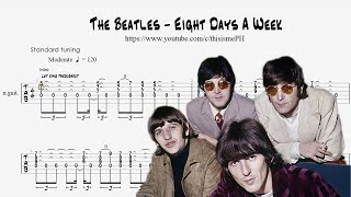 Download Lagu The Beatles - Eight Days A Week FREE Tabs | Guitar Pro 8 | thisisme PH Thumbnail