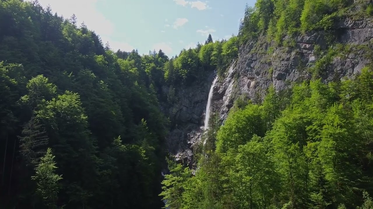 Catch a fascinating peek of Waldbachstrub Waterfalls.