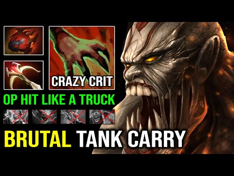 ULTIMATE TANK CARRY Daedalus + Heart 1v5 Lifestealer OP Crit Like a Truck 7.31 Dota 2