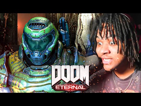 I Played DOOM ETERNAL For The First Time! (ITS AMAZING)