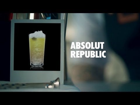 ABSOLUT REPUBLIC DRINK RECIPE - HOW TO MIX