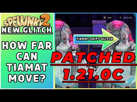 Weird Spelunky 2 Glitch  ｜ How to make Tiamat move.