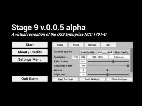 Stage 9 (virtual recreation of the USS Enterprise NCC 1701-D): Graphic Settings Genius