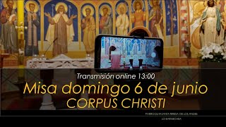 Misa domingo 6 de junio