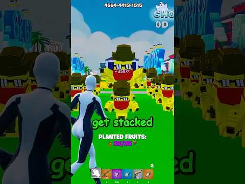 GET STACKED IN FRUITS VS BRAINROTS👺 #fortnite #brainrot #gaming