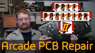 Pole Position II Arcade PCB Repair - Won't Boot!