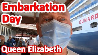 Cruise On Cunard Queen Elizabeth - Embarkation Day