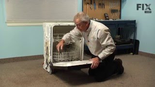 Kenmore Dishwasher Repair: How to Replace the Detergent and Rinse Aid Dispenser