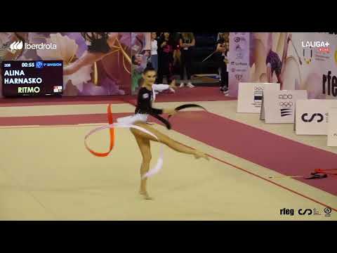 HARNASKO Alina (BLR) RIBBON 35,75 - Liga Iberdrola (II) 2024