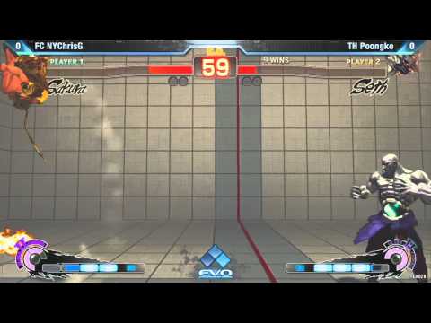 [EVO 2012 SSFIV AE Top 256] FC NYChrisG (Sakura) vs TH Poongko (Seth)