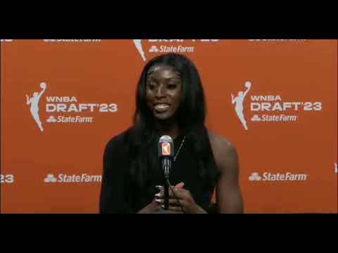 Atlanta Dream: Laeticia Amihere Press Conference #atlantadream