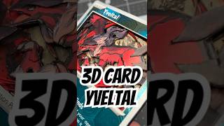 3D Pokémon Shadow Box Card Yveltal#pokemon #pokemoncards #pokemontcg  #pokemoncommunity #pokemonart