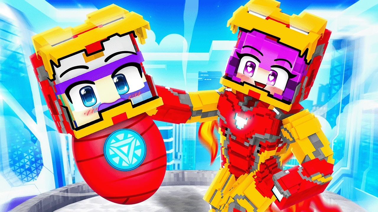 Adopted By IRON MAN in Minecraft!