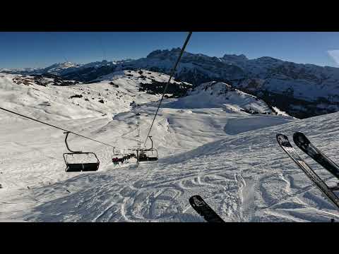 Down the Swiss Wall Avoriaz