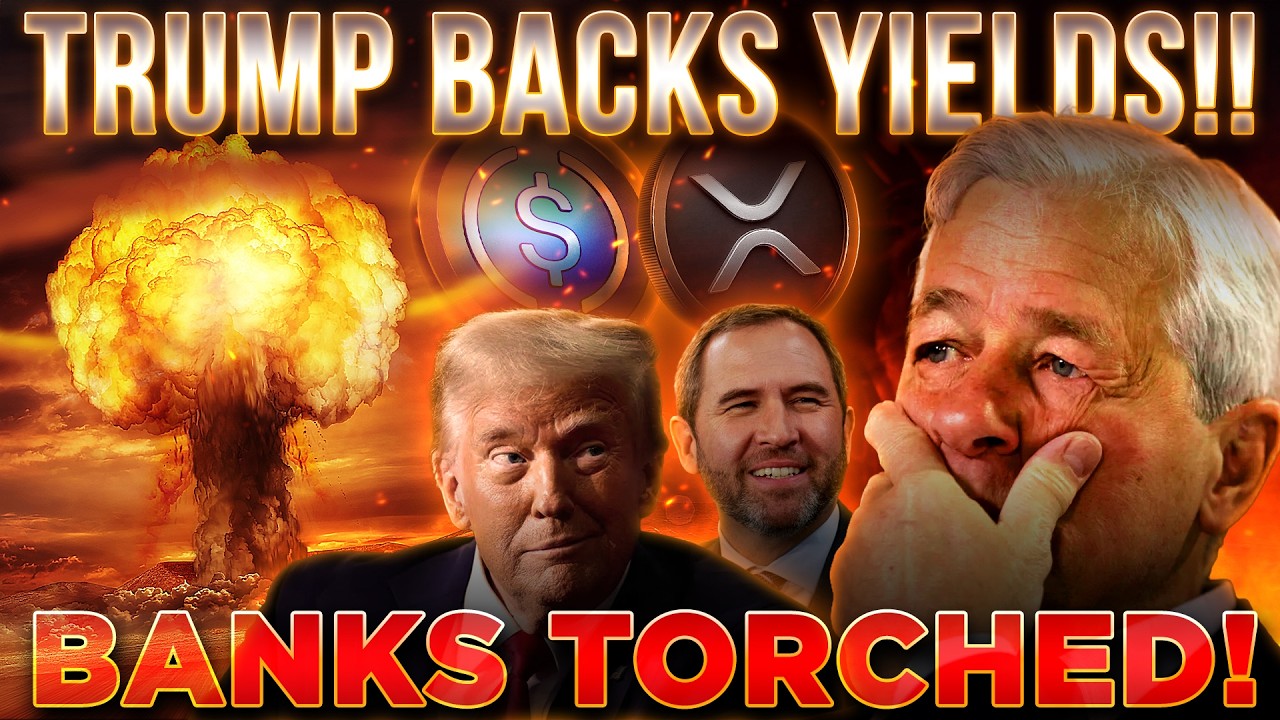 Trump Just NUKED Banks Over Stablecoin Yields!!!🔥FINALLY! 🚨CLARITY Incoming