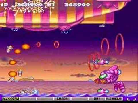 Jikkyō Oshaberi Parodius - Boss Run - Part 1