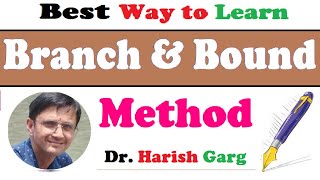 Branch and Bound Method | Integer Programming Problem