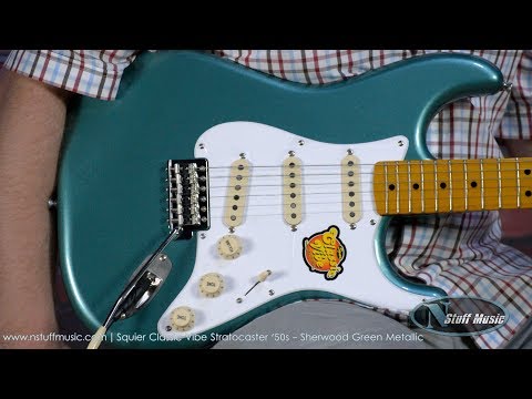 2017 Classic Vibe 50s Stratocaster with Matching Headstock & Warwick Rockcase image 21