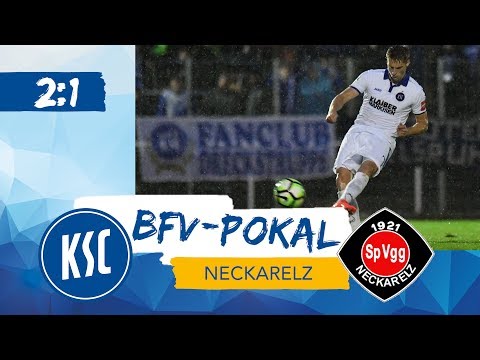 SpVgg Neckarelz - KSC / bfv-Rothaus-Pokal @WPTV