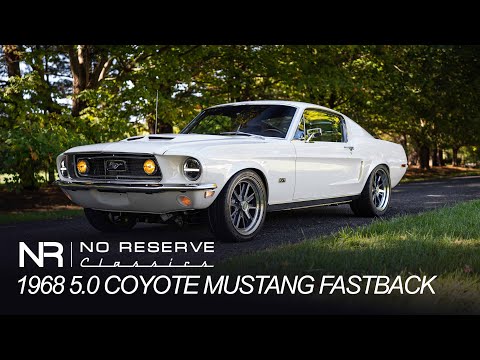Congratulations to the NEW OWNER of this beautiful 1968 Ford Mustang 5.0 Coyote Powered Fastback!