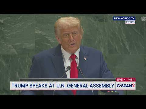 President Trump addresses U.N. General Assembly - FULL SPEECH