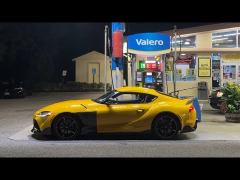 POV DRIVES IN NYC WITH MY 700HP SUPRA!!