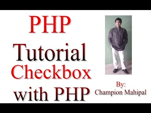 Learn Php Tutorial 31 Get Checkbox Value Using Php