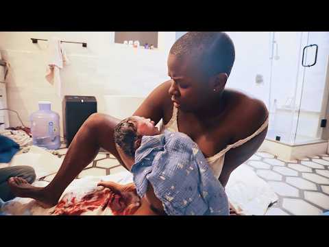 she wakes up 3AM to a raw & unmedicated natural HOME BIRTH of baby #9