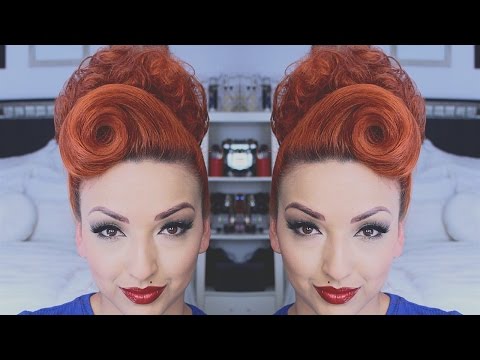 PERFECT PINUP HAIR TUTORIAL