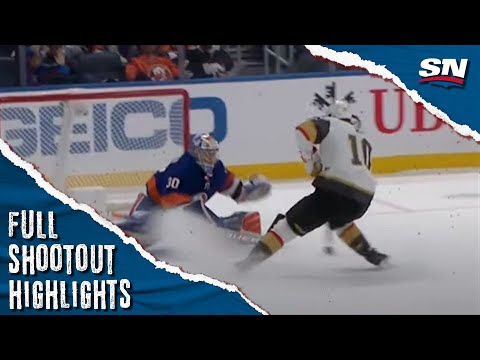 Vegas Golden Knights at New York Islanders | FULL Shootout Highlights